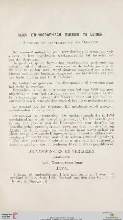 Rijks Ethnographisch Museum te Leiden