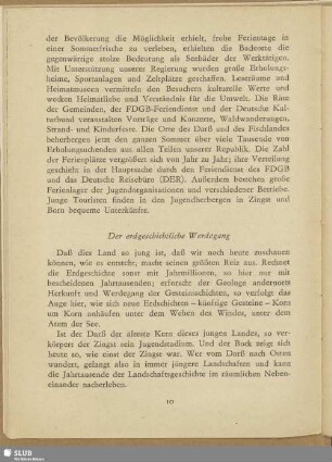 Der erdgeschichtliche Werdegang