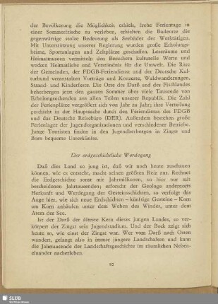 Der erdgeschichtliche Werdegang