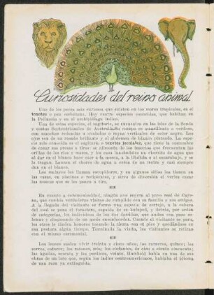 Curiosidades del reino animal