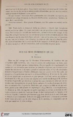 38: Sur le sens juridique de maa-cheru
