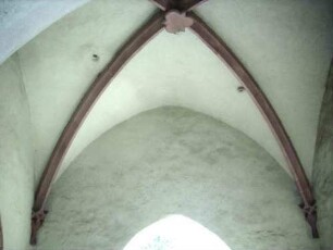 Kreuzrippengewölbe im Turmchor