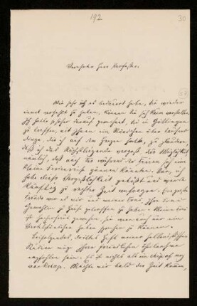 Nr. 29: Brief von Jakob Freudenthal an Paul de Lagarde, Breslau, 24.10.1878