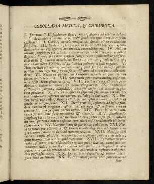 Corollaria Medica & Chirurgica