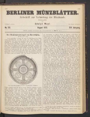 No. 156. August 1893