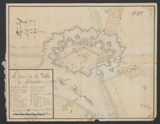 Plan de la ville de Heusden