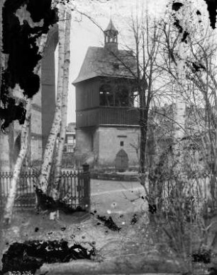 Halberstadt. Glockenturm der Sankt Johanniskirche (1497)