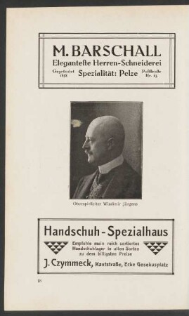 Oberspielleiter Wladimir Jürgens