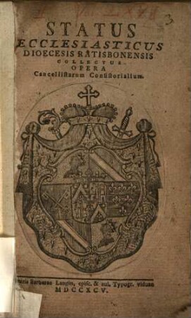 Status ecclesiasticus Dioecesis Ratisbonensis. 1795, 1795