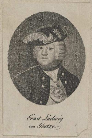 Bildnis des Ernst Ludwig von Goetze
