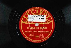 So hold, so reizend : "La Traviata" / Verdi