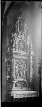 Überlingen Münster Sankt Nikolaus Marienaltar von Jörg Zürn (um 1607/1610) Gesamtansicht
