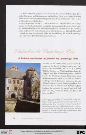 Laubach bei der Lauterburger Linie