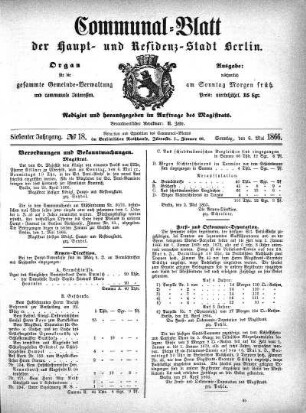 1866,18: No. 18, 6. Mai 1866