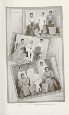 Enumeradores del censo, provincia de La Laguna (Tagalos)
