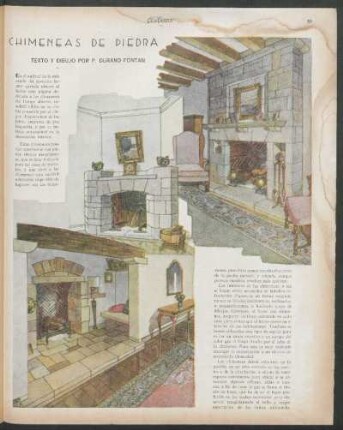 Chimeneas de piedra
