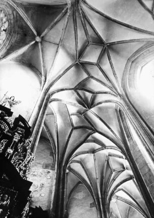 Kutná Hora / Kuttenberg (Tschechien), St. Barbara, Gewölbe