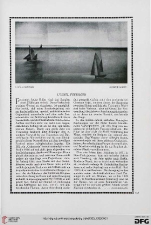 Lyonel Feininger