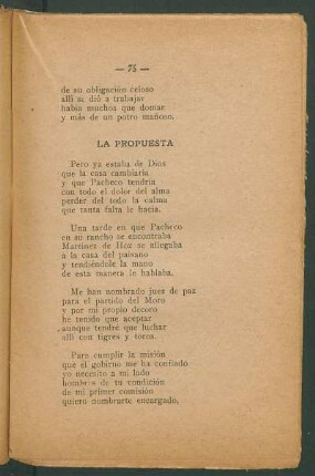 La propuesta