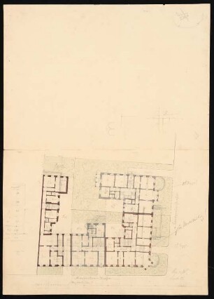 Wohnhaus Gebr. Klein, Berlin-Tiergarten: Lageplan