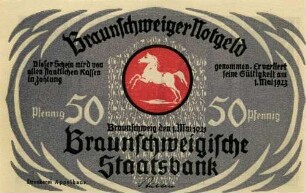 Notgeld - 50 Pfennig