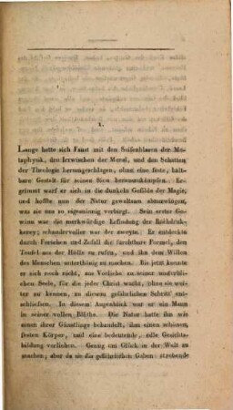 F. M. Klingers Werke, 3. Faust's Leben, Thaten und Höllenfahrt