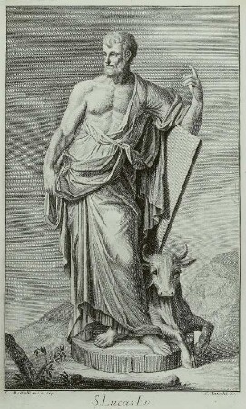 S. Lucas Ev. (nach einer Statue der Hofkirche)