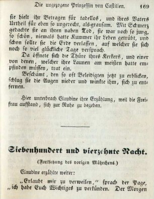 Siebenhundert und vierzehnte Nacht