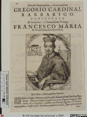 Bildnis Gregorio Barbarigo