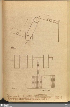 Bild 1 Schematische Darstellung eines Durchlaufspeichers Bild 2 Schematische Darstellung eines Rücklaufspeichers