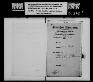 Auswanderung der Familie des Martin Meßmer aus Regnitz nach Nordamerika