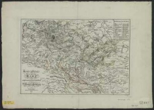 Karte vom Harz, 1:180 000, Kupferstich, 1821 : Reise-Charte vom Harz und angrenzenden Ländern / von Adolph Leining. [Gest. von] Schultz. - [Ca. 1:180 000]. - Braunschweig: Kunst und Geographisches Bureau , 1821. - 1 Kt. : Kupferst. ; 50 x 34 cm. - Nullmeridan: Ferro. - Mit Bergstrichen. - Mit Entfernungsangaben