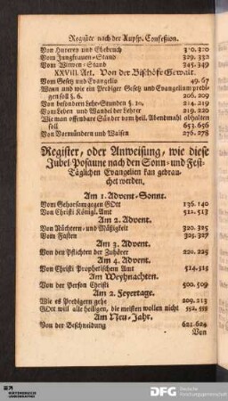 nach den Sonn- und Fest-Täglichen Evangelien