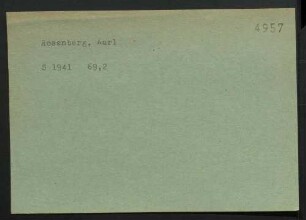 Rosenberg, Karl