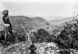 Landschaftsblick (Deutsche Indien-Expedition 1926/1929 - 2. Odisha)