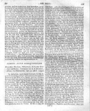 Plutarchus Timoleon, Philopömen, die beyden Gracchen und Brutus. Uebersetzt von G. G. Bredow, Altona, bey Hammerich. 1807. 8. 186 S.