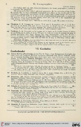 VII. Geschichte (Nr.106-145)