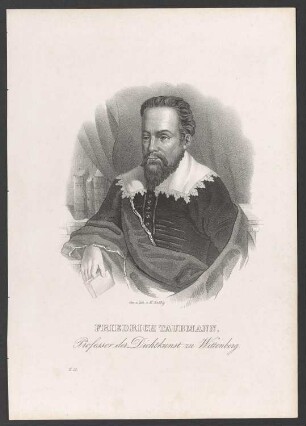Porträt Friedrich Taubmann (1565-1613)