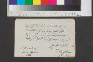 Einträge Bl. 61 - 63