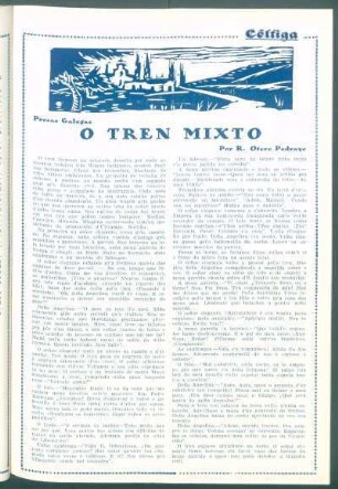 Prosas Galegas : O tren mixto