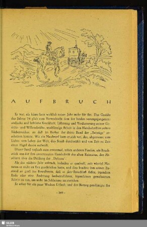 Aufbruch