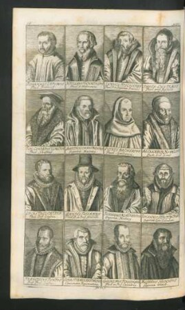 Porträts von Theologen etc.