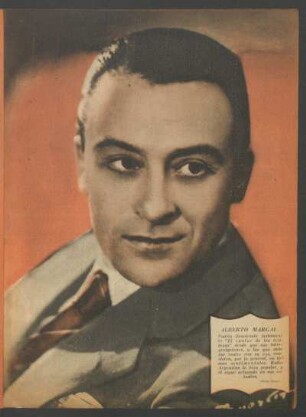 [Fotografía de] Alberto Margal