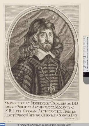 [Johann Philipp von Schönborn, Bischof von Mainz; Johann Philipp (von Schönbrunn)]