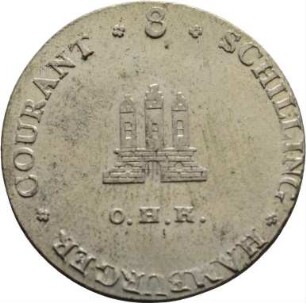 Münze, 8 Schilling, 1797