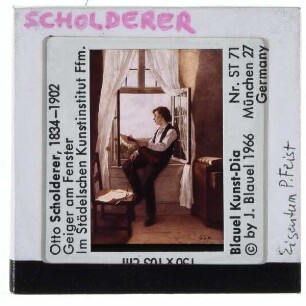 Scholderer, Geiger am Fenster