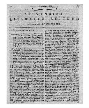 Mémoires pour servir à l'histoire physique et naturelle de la Suisse / redigés par Louis Reynier et [Henri] Struve. - Lausanne : Mourer ; Paris : DeBure T. 1. 1788