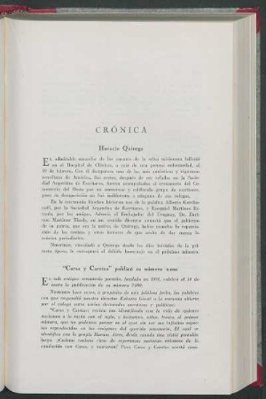 Horacio Quiroga