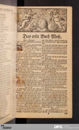 Das erste Buch Mose.