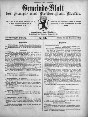 1908,51: No. 51, 20. Dezember 1908
